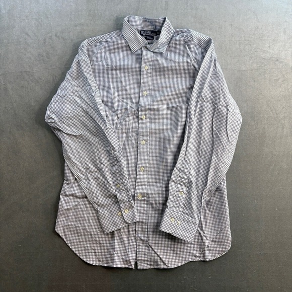 Polo Ralph Lauren Other - Polo Ralph Lauren Philip Button Up Shirt Men's 16.5 34/35 Blue White Check